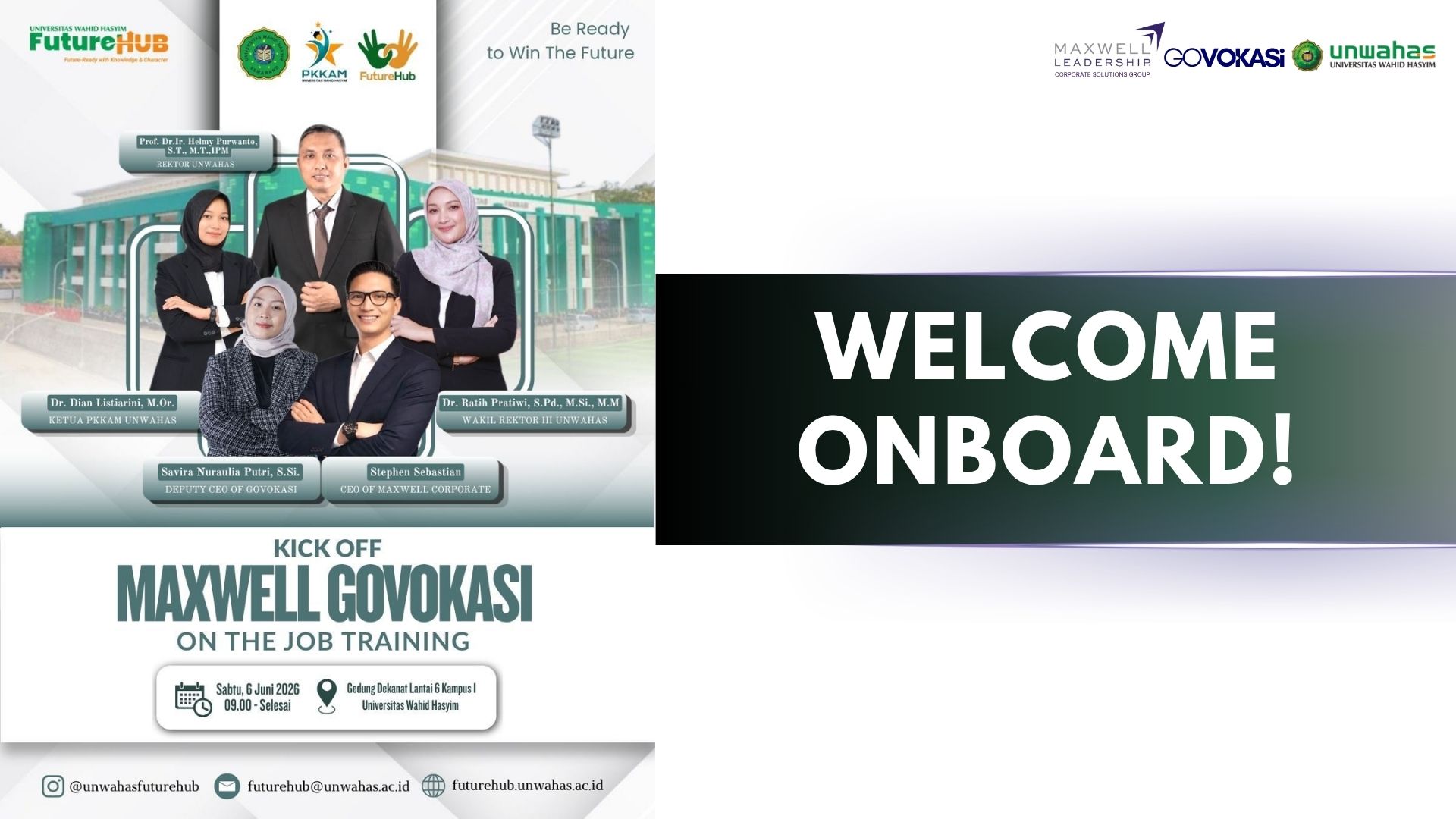 Unwahas Luncurkan Maxwell Go Vokasi untuk Tingkatkan Kesiapan Karier Mahasiswa