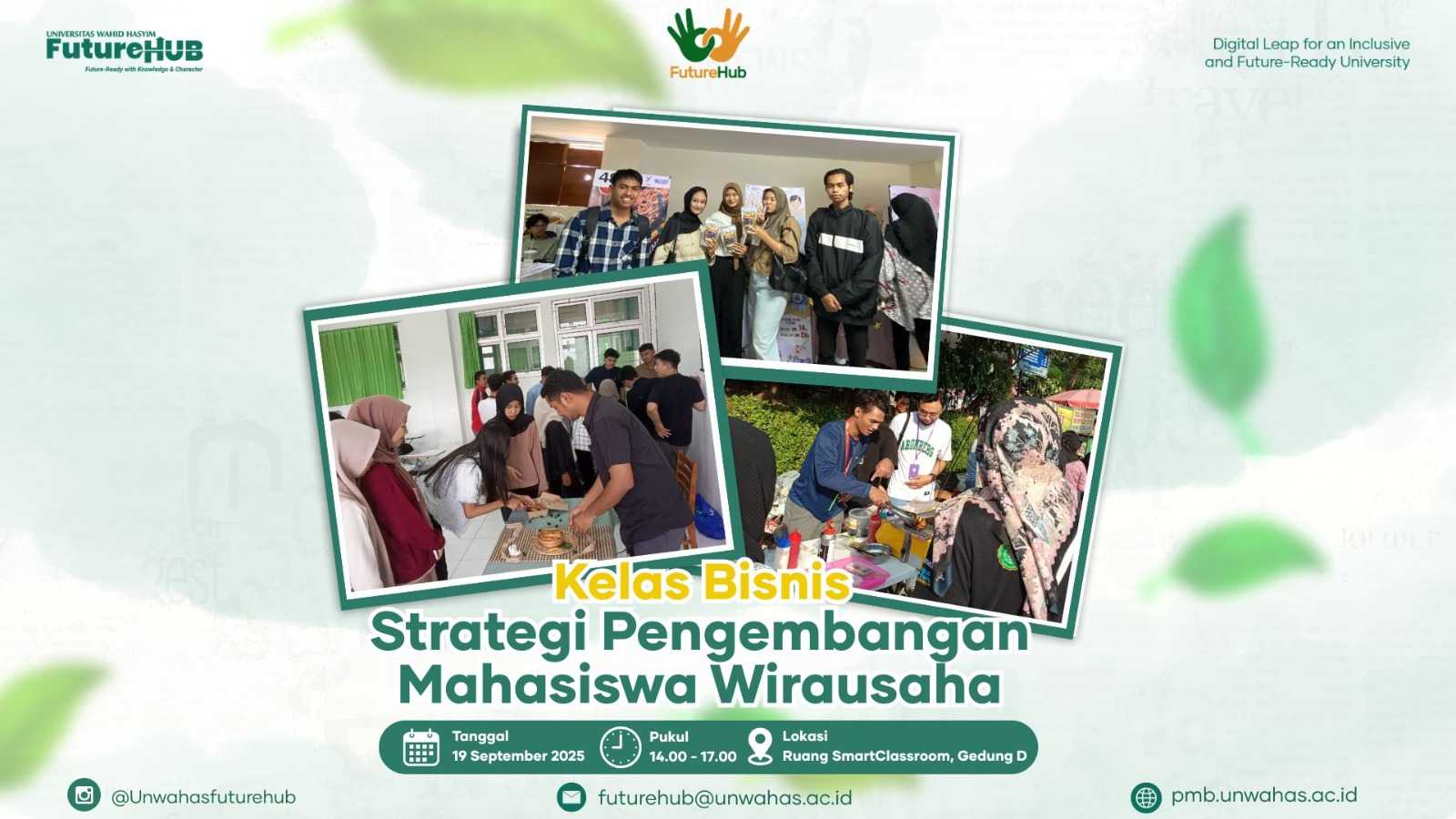 Unwahas FutureHub Gelar Kelas Bisnis: Mahasiswa Dilatih Strategi Wirausaha