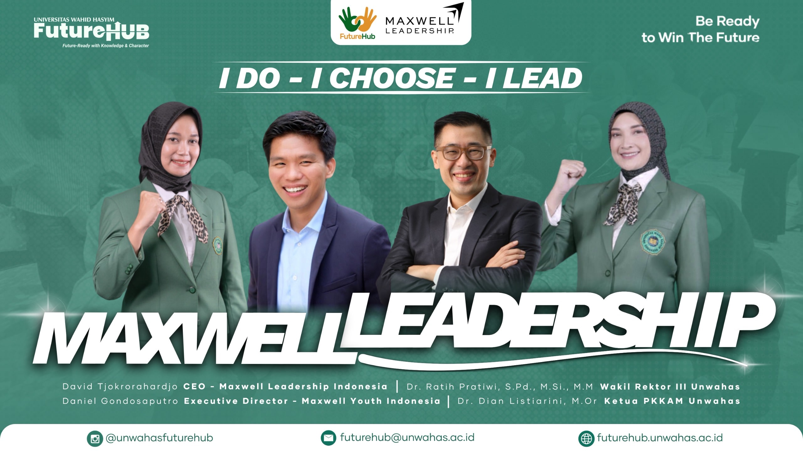 Unwahas dan Maxwell Leadership Bekali Mahasiswa dengan Fondasi Kepemimpinan Modern