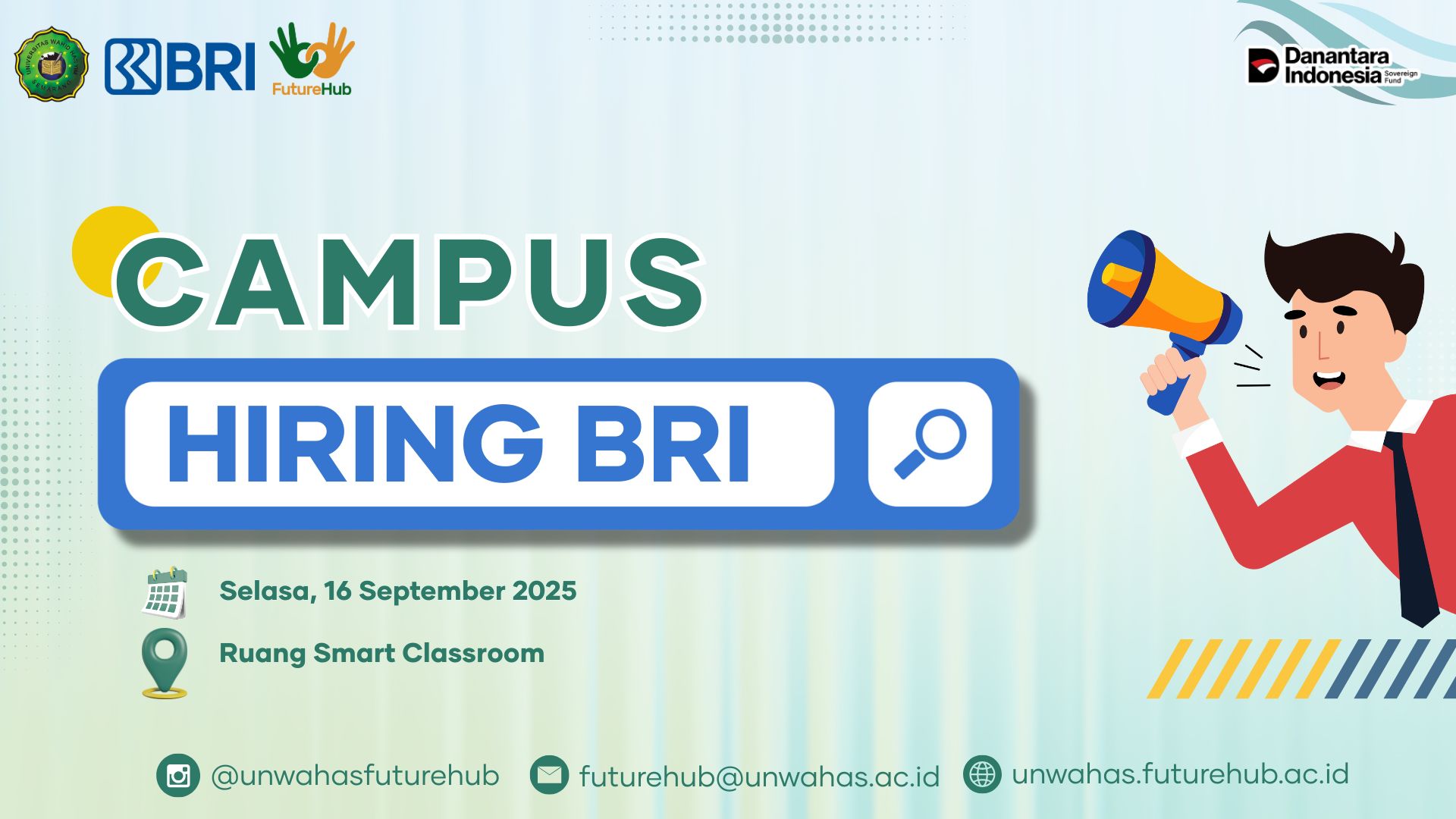 BRI Gelar Campus Hiring di Unwahas, Bukakan Peluang Karier untuk Mahasiswa dan Alumni