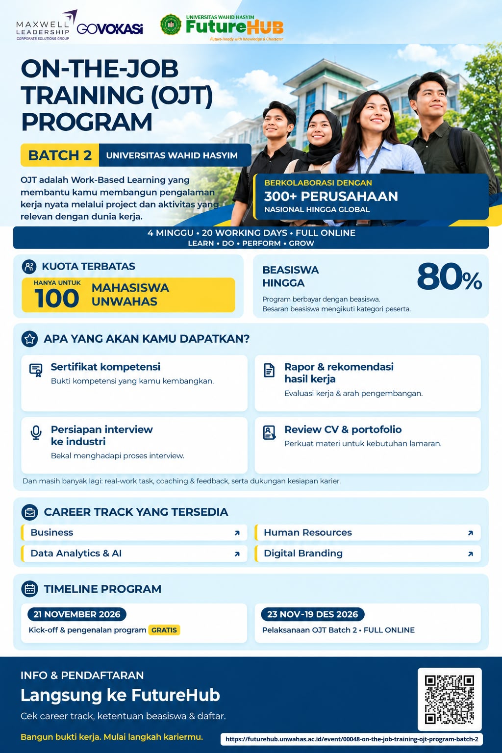 KICK OFF ON-THE-JOB TRAINING (OJT) PROGRAM — BATCH 2