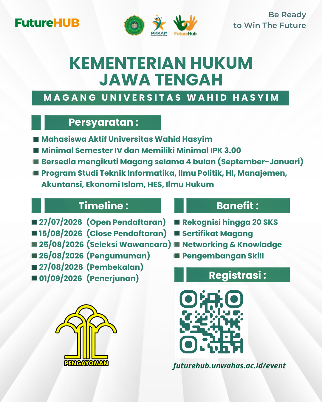 Magang Kementerian Hukum Jawa Tengah